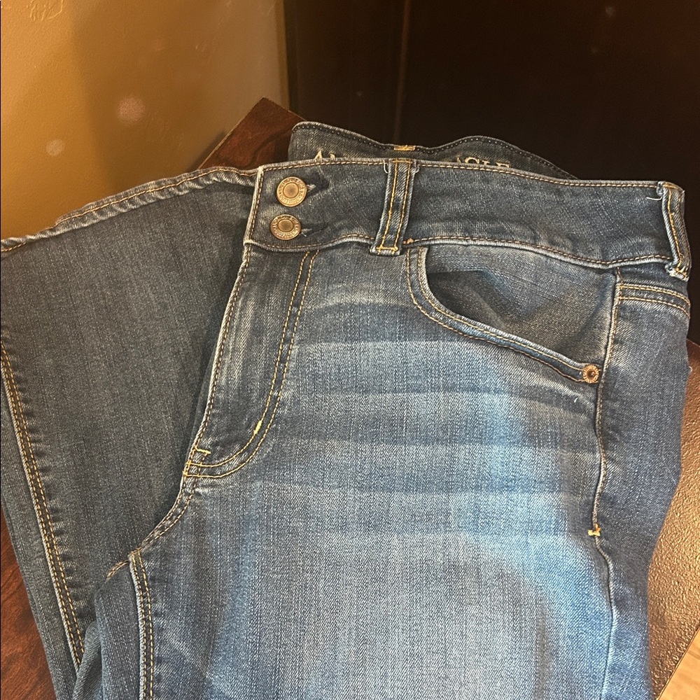 American Eagle Outfitters Light Blue Artist Jeans